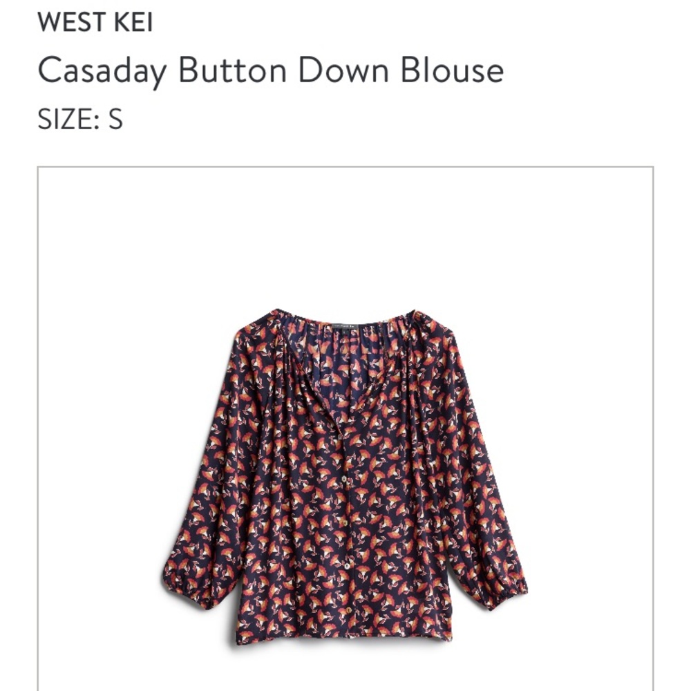 Casaday Button Down Blouse